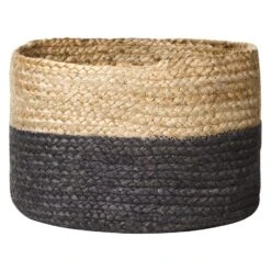 Beliani Mand JABAR - Natuurlijk Jute -Beste Opslag Winkel 32281813164c471e99dc7f1857c74323