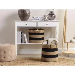 Beliani Mand GEREDE - Beige Jute 7 Beliani Mand GEREDE - Beige Jute -Beste Opslag Winkel 33e01c2b4a794ca682ea8cee72639f32