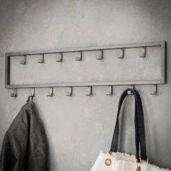 Kapstok Industrieel 15 - Metaal - Zwart -Beste Opslag Winkel 3abafecc79cb48c7b92ee7033a6e4004