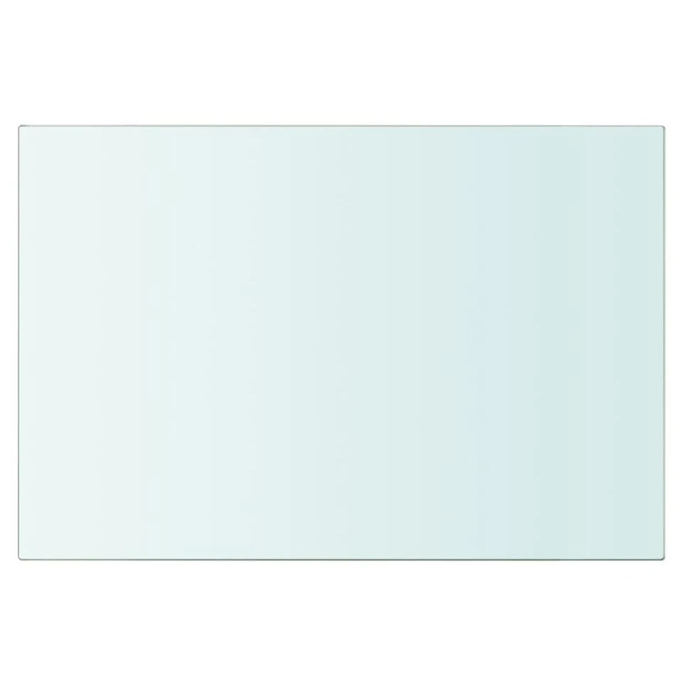 VidaXL Wandschap Transparant 20x30 Cm Glas 4 VidaXL Wandschap Transparant 20x30 Cm Glas - Afbeelding 2