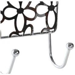 Items Kapstok - Deurhanger - Zilver - Bloemen Patroon - 32 Cm 8 Items Kapstok - Deurhanger - Zilver - Bloemen Patroon - 32 Cm -Beste Opslag Winkel 40bdb9849c07489aa935d4168d8a6168