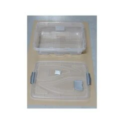 Hega Hogar Opbergbox - Met Deksel - Kunststof - 28L - 62 X 45 X 17 Cm -Beste Opslag Winkel 4232133d1f954960bf048df62dd7e82d