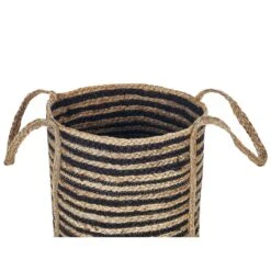 Beliani Mand JHANSI - Beige Jute -Beste Opslag Winkel 434be97caa4a4b43a84bbaf3cf902d37