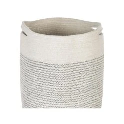 Beliani Mand ARRAH - Wit Katoen -Beste Opslag Winkel 439c5e3cff024a29849c59defe1d6d1f