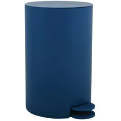 MSV Kleine Badkamer/toilet Pedaalemmer - Marine Blauw - 3L - 15 X 27cm -Beste Opslag Winkel 45a47f385aba424b81556b188119c05f
