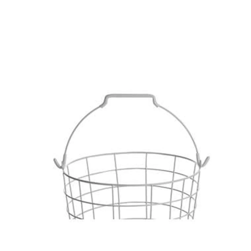 Beliani AYAPAL - Wit Metaal 4 Beliani AYAPAL - Wit Metaal - Afbeelding 2