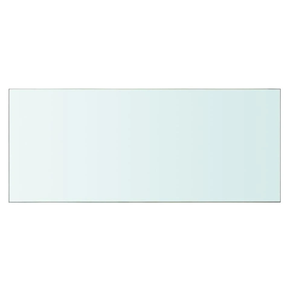 VidaXL Wandschap Transparant 70x30 Cm Glas 4 VidaXL Wandschap Transparant 70x30 Cm Glas - Afbeelding 2