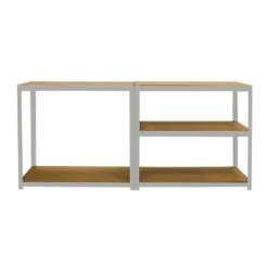 ERRO Stellingkast Met 5 Planken - Zilver - 90cm -Beste Opslag Winkel 64ccd1a018924c1dacbf40ffed43a012