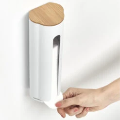 Zeller Wattenschijfjes Houder Hangend - Wit - 8 X 7 X 25 Cm -Beste Opslag Winkel 681309bd9d084adcafc5852a5aa4b2d1