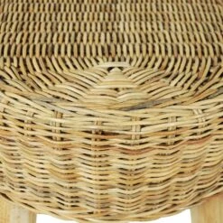 VidaXL Halbankje 110x35x45 Cm Natuurlijk Rattan -Beste Opslag Winkel 6a4eda5e1ae549d2960493c06192fa8a