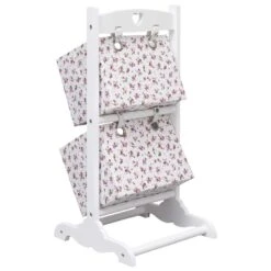 VidaXL Mandenrek 2-laags Bloem 35x35x72 Cm Hout 8 VidaXL Mandenrek 2-laags Bloem 35x35x72 Cm Hout -Beste Opslag Winkel 6ae3f4606f324d07a74b86686fb2b1d2