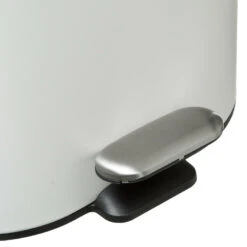 5Five - Prullenbak/pedaalemmer Wit Rvs Metaal 6 Liter - 15x24x30 Cm 8 5Five - Prullenbak/pedaalemmer Wit Rvs Metaal 6 Liter - 15x24x30 Cm -Beste Opslag Winkel 6b4f03979e9240d085a917409bc6750c