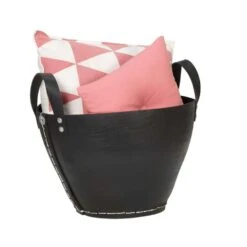 Mand Gijs - Zwart - 29xØ40 Cm 7 Mand Gijs - Zwart - 29xØ40 Cm -Beste Opslag Winkel 70501308 0330