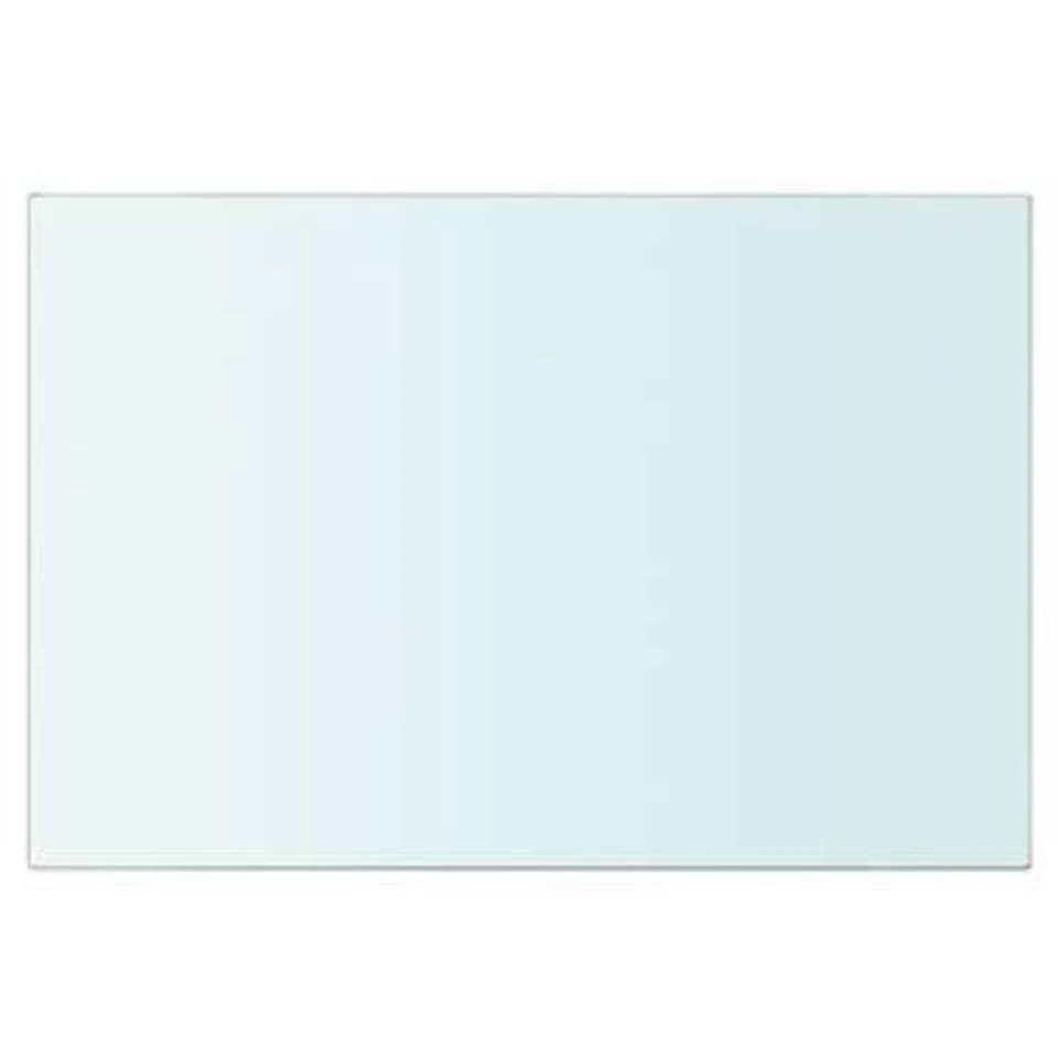 VidaXL Wandschap Transparant 30x20 Cm Glas 4 VidaXL Wandschap Transparant 30x20 Cm Glas - Afbeelding 2