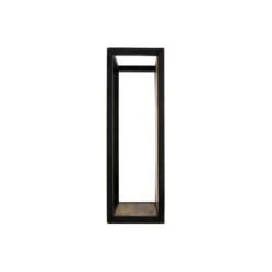 HSM Collection Wandbox Levels - Naturel/zwart - 25x18x55 Cm -Beste Opslag Winkel 81021271 0500