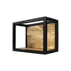 HSM Collection Wandbox Levels - Naturel/zwart - 35x18x25 Cm 7 HSM Collection Wandbox Levels - Naturel/zwart - 35x18x25 Cm -Beste Opslag Winkel 81021272 0300