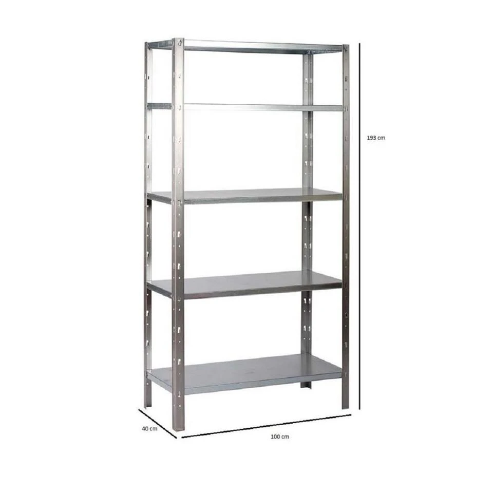 ERRO Stellingkast Clicker 100 - Metaal - Gegalvaniseerd 5 ERRO Stellingkast Clicker 100 - Metaal - Gegalvaniseerd - Afbeelding 3