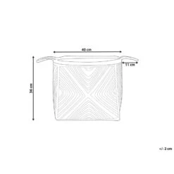 Beliani Mand KOLHAPUR - Natuurlijk Jute 7 Beliani Mand KOLHAPUR - Natuurlijk Jute -Beste Opslag Winkel 8a1178bd8c73435b8cc197c8d86fcd16