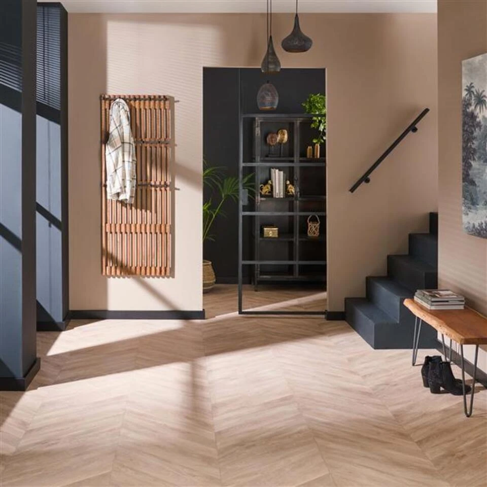 Hoyz - Kapstokrek Tweak - 14 Haken - Mangohout - Zandkleur 5 Hoyz - Kapstokrek Tweak - 14 Haken - Mangohout - Zandkleur - Afbeelding 3