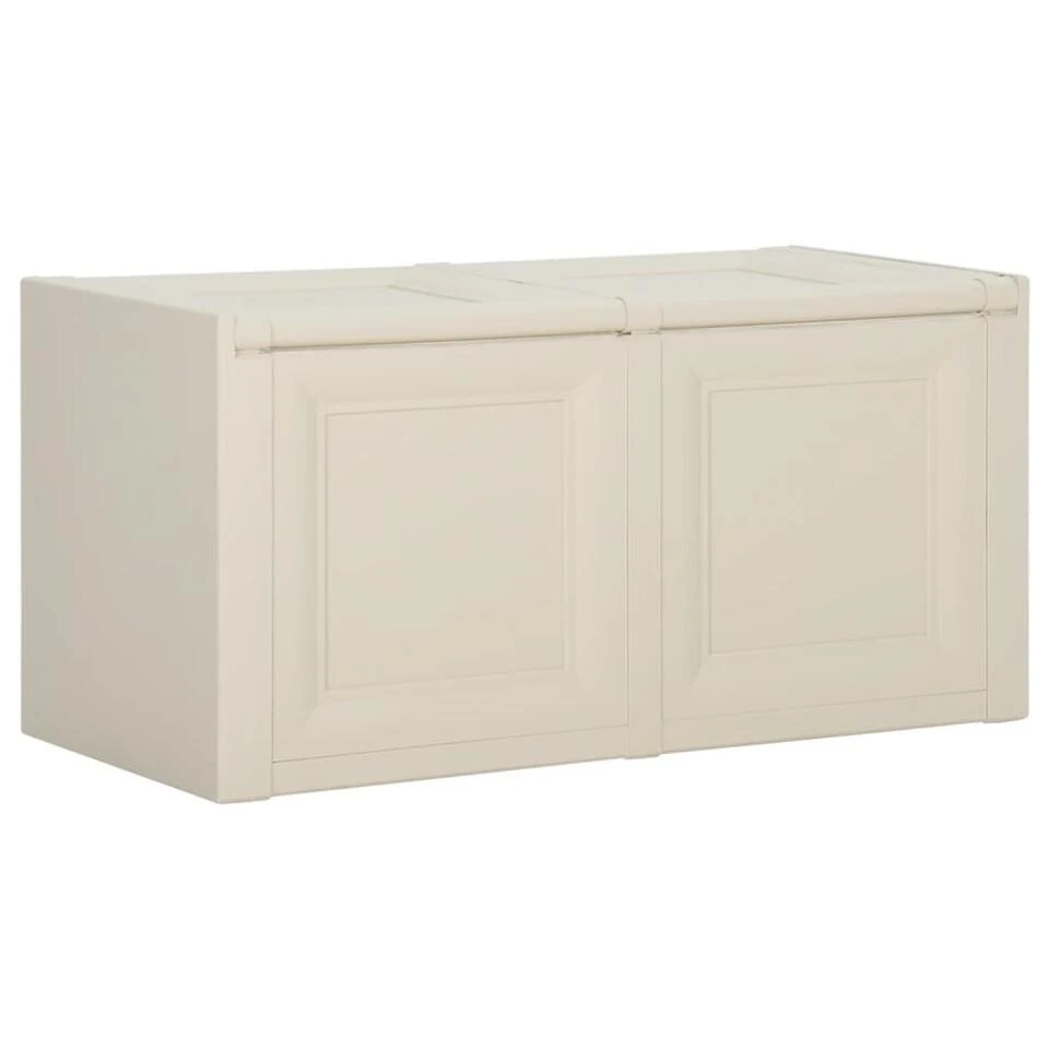 VidaXL Kussenbox 85 L 86x40x42 Cm Vanille-ijskleurig 6 VidaXL Kussenbox 85 L 86x40x42 Cm Vanille-ijskleurig - Afbeelding 4