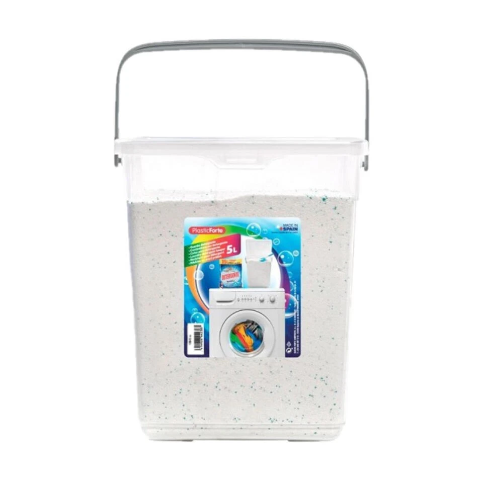 Forte Plastics Opbergbox - Kunststof - Met Deksel - Transparant - 5 L 4 Forte Plastics Opbergbox - Kunststof - Met Deksel - Transparant - 5 L - Afbeelding 2