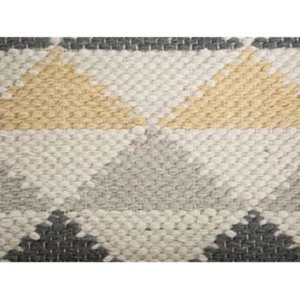 Beliani Mand MADOLA - Beige Katoen 4 Beliani Mand MADOLA - Beige Katoen - Afbeelding 2