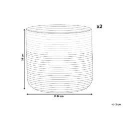 Beliani Mand ARDESEN - Beige Katoen 8 Beliani Mand ARDESEN - Beige Katoen -Beste Opslag Winkel adfd67b8b7324182baaaa86b6c982403