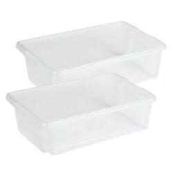 Sunware Opslagbox - Kunststof - 30 Liter - Transparant - 59 X 39 X 17 Cm -Beste Opslag Winkel af9a262712d745c8bcedc07a3d2f8ef3