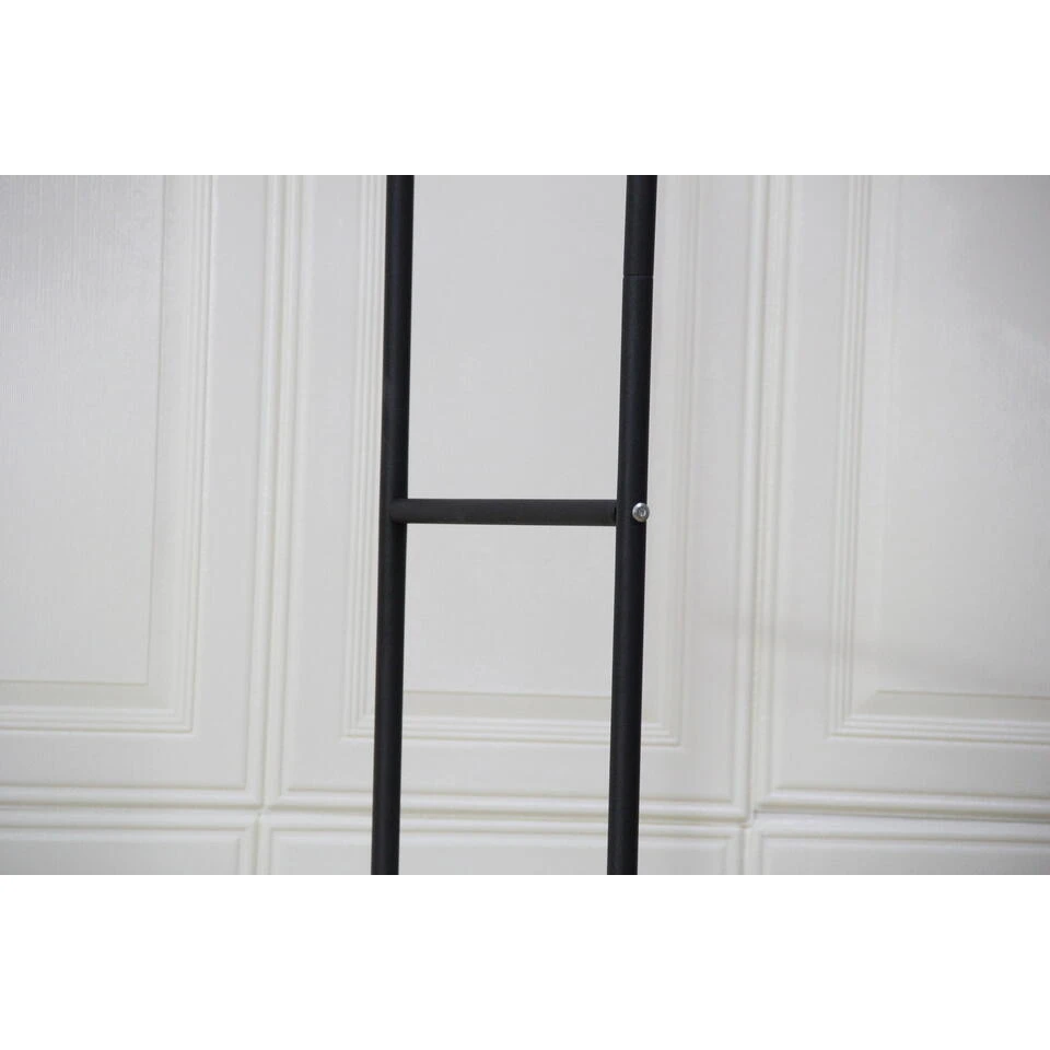 O'DADDY® Kledingrek Metaal - Dubbele Buis Tot 25 Kg - 110x54x150 - Zw 4 O'DADDY® Kledingrek Metaal - Dubbele Buis Tot 25 Kg - 110x54x150 - Zw - Afbeelding 2