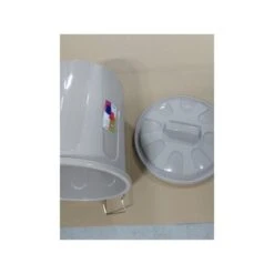 Forte Plastrics Afvalemmer - Taupe - Met Deksel - 21 L -Beste Opslag Winkel b5f6d6523a364165a09649fc87553ad4