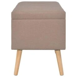 VidaXL Opbergkrukken 3 St Stof Bruin -Beste Opslag Winkel b871bf06659b45728cfad70e31b45f15