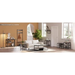 O'DADDY® Kapstok Staand - Schoenenrek - 9 Haken - 70x32x175 - Darkgrey -Beste Opslag Winkel bbe44413b6f6403f83231ab78bef2a75