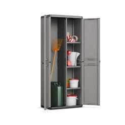 Keter Più Multipurpose Opbergkast - 3 Planken -Beste Opslag Winkel c7ebb4528aaa40f893091969968bed5a