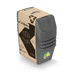 Prosperplast Afvalscheidingsbak - 4 St - Grijs - Kunststof - 20 L -Beste Opslag Winkel c8098c1b851149568f257dfe68d8ba80