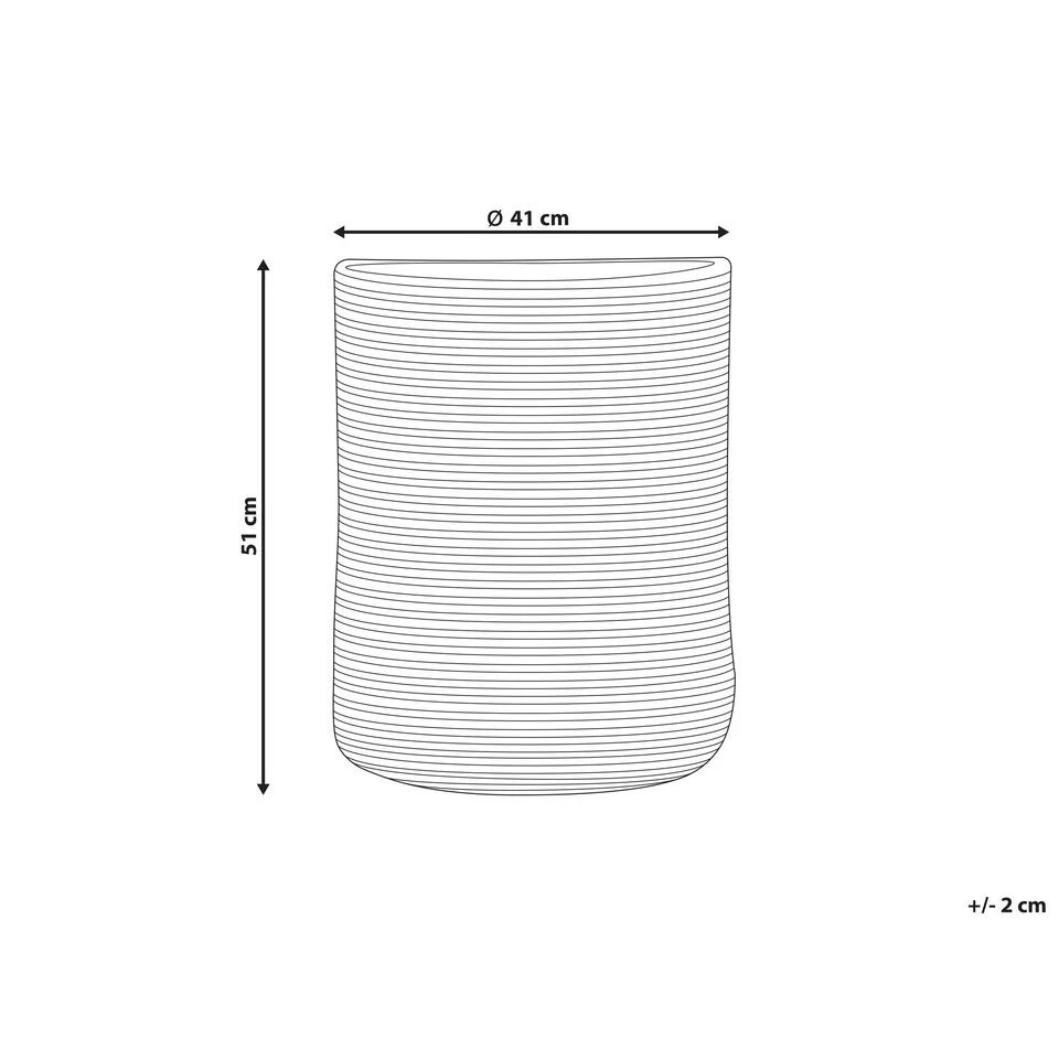 Beliani Mand YERKOY - Beige Katoen 5 Beliani Mand YERKOY - Beige Katoen - Afbeelding 3