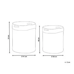 Beliani Mand KARDH - Wit Katoen 8 Beliani Mand KARDH - Wit Katoen -Beste Opslag Winkel cfe37cf0827a4d5d973e289de51fdec2