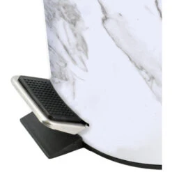 MSV Badkamer/toilet Pedaalemmer - Marmer Print - 3 Liter - 17 X 25 Cm -Beste Opslag Winkel d19d3b3da8854f2abe6fe0bdf0b6eb86