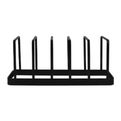 QUVIO Pannendekselhouder - Metaal - Zwart 7 QUVIO Pannendekselhouder - Metaal - Zwart -Beste Opslag Winkel da22bda2f3214ca499df7cec82ab8dd3