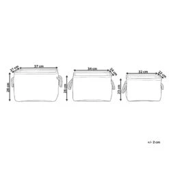 Beliani Mand DARQAB - Beige Polyester -Beste Opslag Winkel db8fd67750124a7abc62b35f59c25119 1