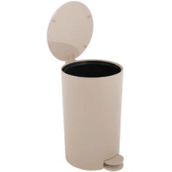 MSV Kleine Badkamer/toilet Pedaalemmer - Beige - 3L - 15 X 27cm 8 MSV Kleine Badkamer/toilet Pedaalemmer - Beige - 3L - 15 X 27cm -Beste Opslag Winkel dd35b20ec768440b978e3a12d8ebb59f