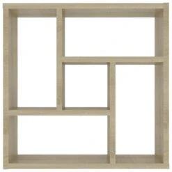 VidaXL Wandschap 45,1x16x45,1 Cm Spaanplaat Sonoma Eikenkleurig -Beste Opslag Winkel deb4f5c10f034649b782e5438c6088b5