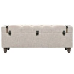 VidaXL Opbergbankenset 112x37x45 Cm Massief Hout En Staal 3-delig 9 VidaXL Opbergbankenset 112x37x45 Cm Massief Hout En Staal 3-delig -Beste Opslag Winkel e47262799c194f76975b2cf3db9a0e6a