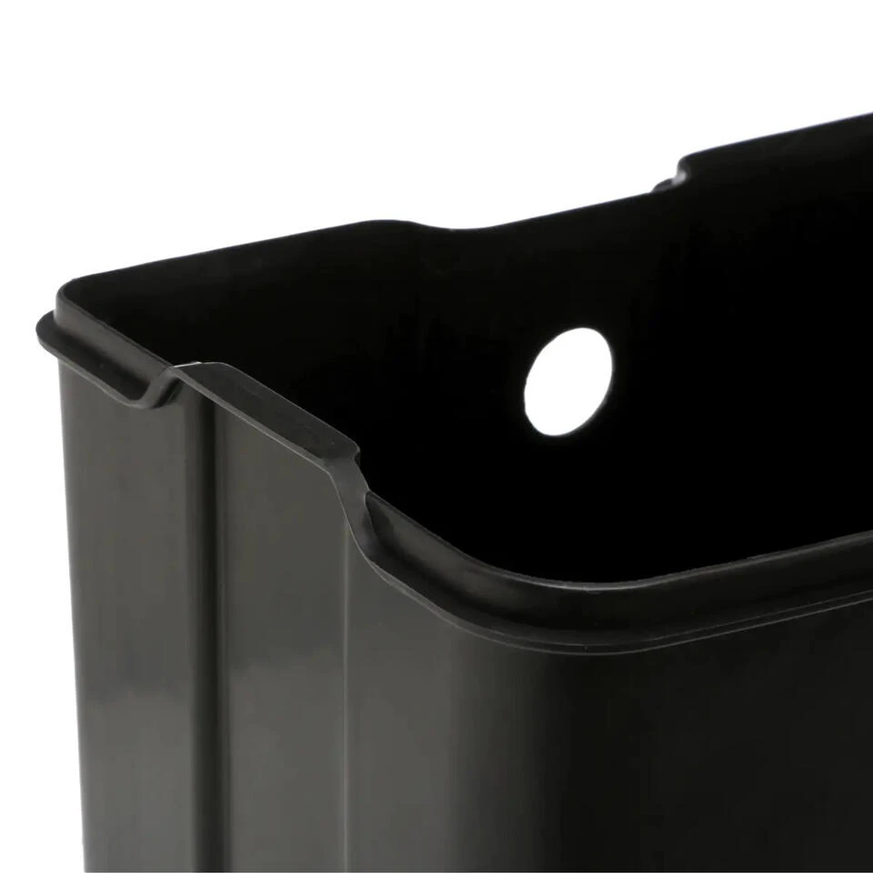 5Five Prullenbak/pedaalemmer - Zilver - Metaal - 6 Liter - 23 X 32 Cm 5 5Five Prullenbak/pedaalemmer - Zilver - Metaal - 6 Liter - 23 X 32 Cm - Afbeelding 3