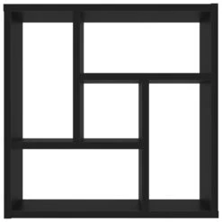 VidaXL Wandschap 45,1x16x45,1 Cm Spaanplaat Zwart -Beste Opslag Winkel ed8768b07cfa4d1e9684aff878e06a5d