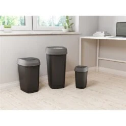 Kis Dual Swing Prullenbak - 10L - Zwart 8 Kis Dual Swing Prullenbak - 10L - Zwart -Beste Opslag Winkel ef42458bbf6a498884a7d7f40e388e63