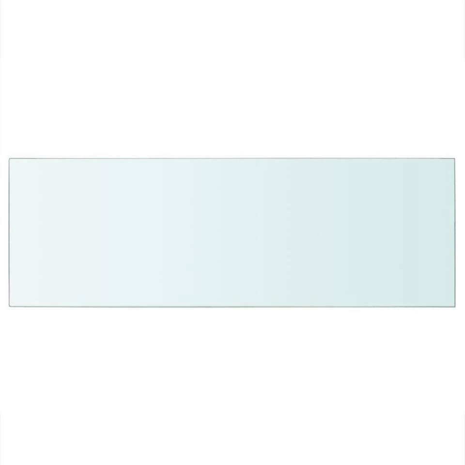 VidaXL Schappen 2 St 70x25 Cm Glas Transparant 5 VidaXL Schappen 2 St 70x25 Cm Glas Transparant - Afbeelding 3