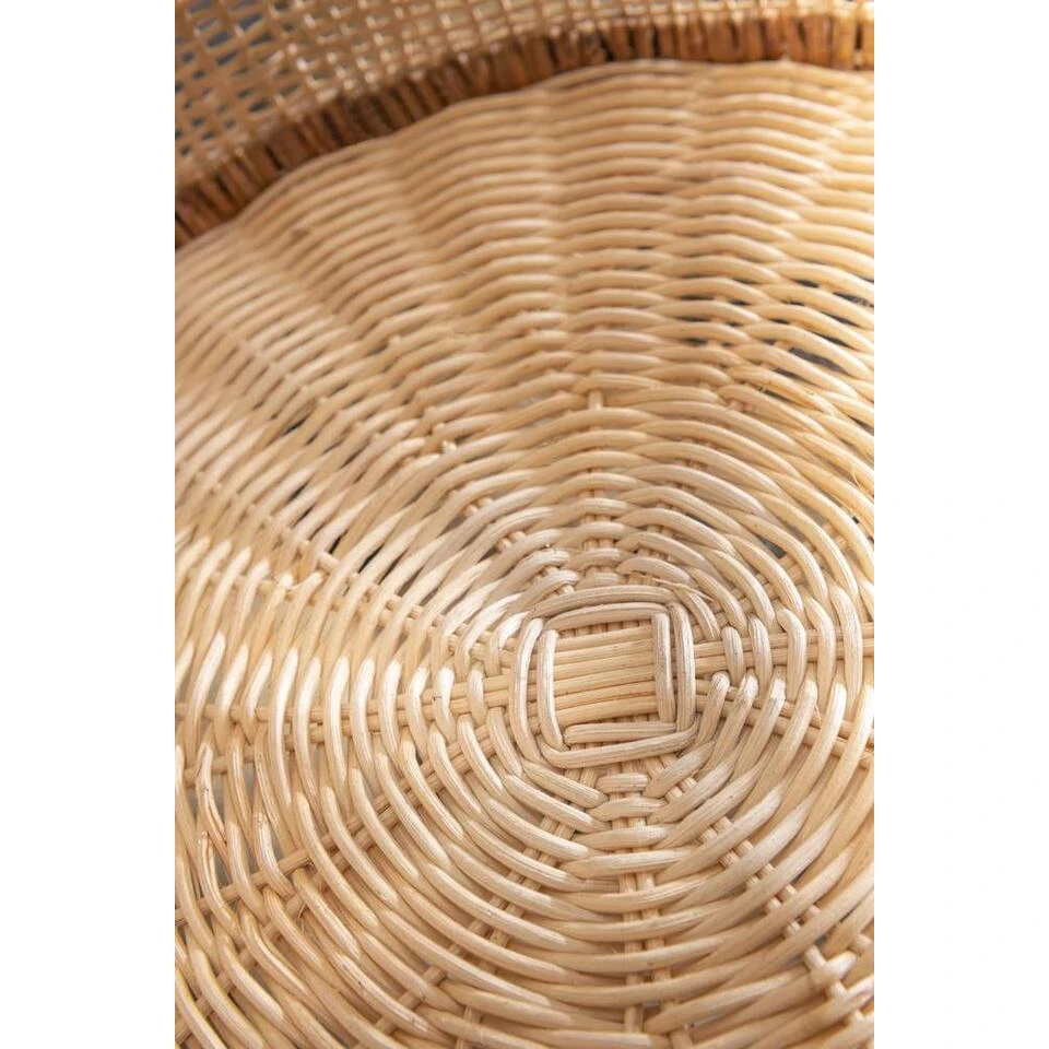 Mand Pomme - Naturel/bruin - Rotan - 28xø35 Cm 4 Mand Pomme - Naturel/bruin - Rotan - 28xø35 Cm - Afbeelding 2